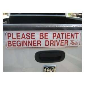  Student Driver Magnetic Car Sign: Automotive