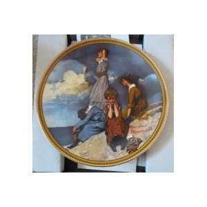   On The Shore, Norman Rockwell Collectible Plate: Everything Else