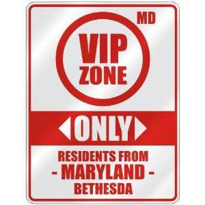   ZONE  ONLY RESIDENTS FROM BETHESDA  PARKING SIGN USA CITY MARYLAND