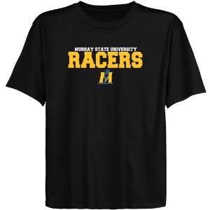   Murray State Racers Youth Black University Name T shirt: Sports