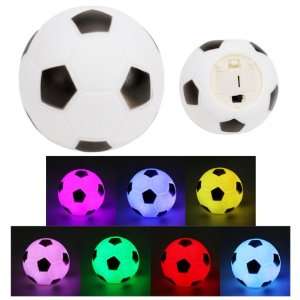  Color Changing Football Shape LED Night Light Lamp: Home 