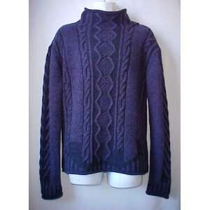  Versace Cable Knit Wool Sweater Size Large Sports 