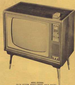 1961 RCA VICTOR KCS132AC TV TELEVISION SERVICE MANUAL  