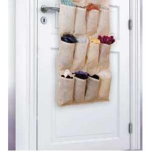 Meridian Point 16 Pocket Hanging Organizer with Mirror, Hangs Over 