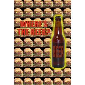   Exclusive By Buyenlarge Wheres the Beer 20x30 poster