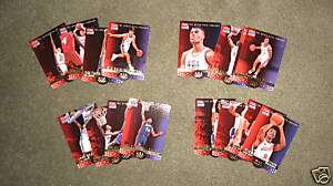 USA BASKETBALL 4 CARD SET 1996 OLYMPIC SCOTTY PIPPEN  