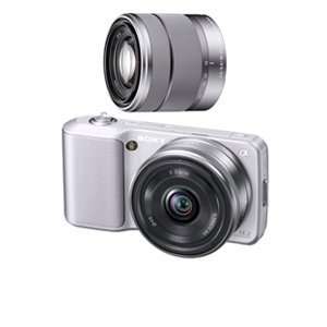  Sony NEX3A/S Digital Camera and Lens Bundle: MP3 Players 