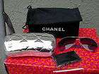   chanel sunglasses 4179 aviator silver frame new with box without tags