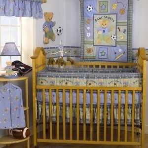  Baby Sports 4 Piece Crib Set: Baby