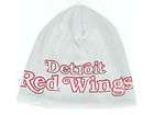   Wings NHL 2nd Season Player Knit Hat Cap Beanie White Mens Hockey D