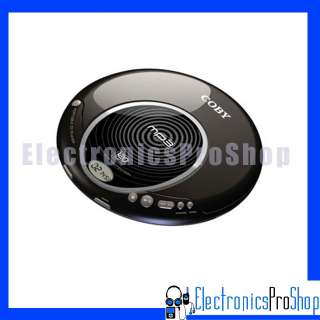 Coby MPCD521 Black Portable Personal CD Player MP3 Playback CD R/RW 
