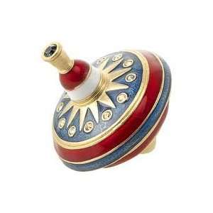 Estee Lauder Collectible Solid Perfume Compact Spinning Top (Empty)