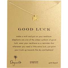 Dogeared Jewels Good Luck Elephant Reminder Necklace    