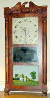 Seth Thomas 8 Day Mantle Clock With Wooden Works_C 1815  