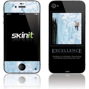  Motivational Design   Excellence skin for Apple iPhone 4 