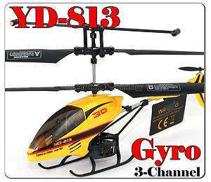 YD 813 3 Channel 3.5CH Mini Infrared RC Helicopter Gyro  
