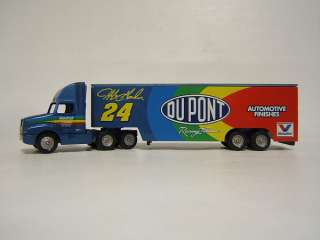 Winross Jeff Gordon #24 Race Car Transporter DuPont  
