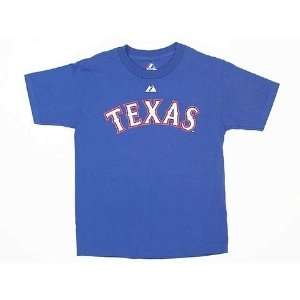  Texas Rangers Youth blue Hamilton Tee shirt Sports 