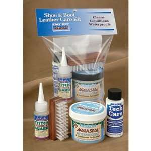  Aquaseal Boot And Leather Care Kit: Sports & Outdoors