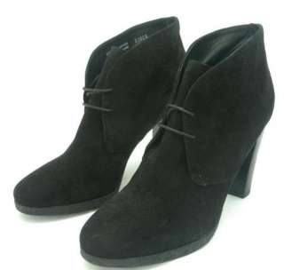 JCREW $250 Flannery Platform Ankle Boots 11 black suede  