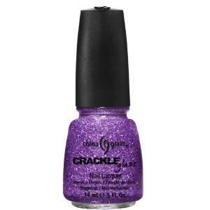   Glaze Luminous Lavender 80560 Crackle Glitter Nail Polish Beauty