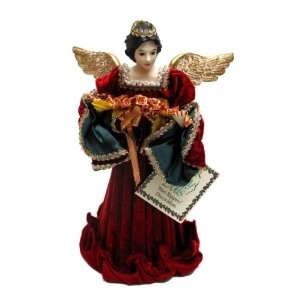  Red Angel Christmas Tree Topper (12 Inches) Everything 