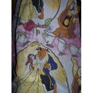  Disney Beauty and the Beast Twin Flat Sheet: Everything 