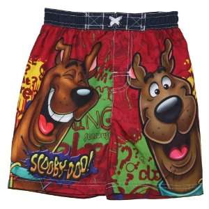  Scooby Doo Swim Trunks Bathing Suit Shorts Toddler Size 3T 