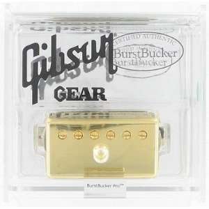  Gibson Burstbucker Pro Neck Humbucker Pickup Gold Musical 
