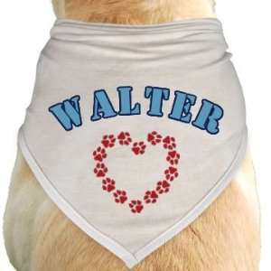  Walter Dog Bandana: Custom Dog Bandana: Pet Supplies