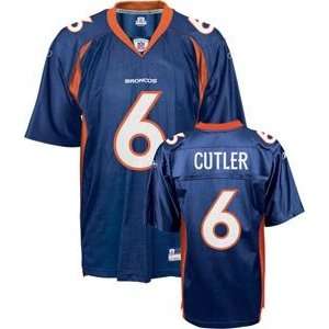 Jay Cutler Denver Broncos Navy NFL Replica Jersey   Size 54   XXL 