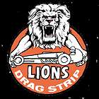 VINTAGE COLLECTIBLE DRAG RACING STICKER DECAL RAT ROD LIONS DRAG STRIP