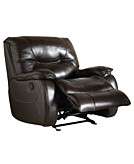 Macys   Dante Leather Recliner Chair Glider customer reviews 
