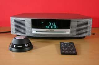 BOSE WAVE MUSIC SYSTEM CD RADIO WITH WIRELESS CONTROL POD MINT!  