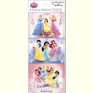  Disney Princess Party Favors   Stickers: Toys & Games