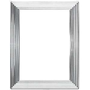  Our Argento SIX RIDGE polished silverplate frame   5x7 