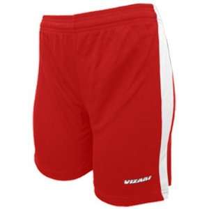  Vizari Rovers Soccer Shorts RED AXL