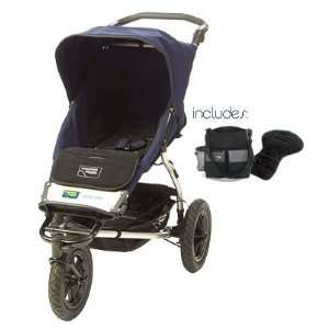    Mountain Buggy Urban Single Elite Stroller in Navy Blue Baby