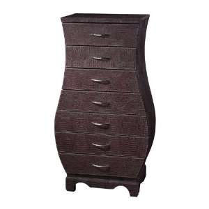  Chocolate Croc Chest Of Drawers 120 001