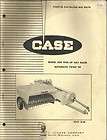Case Model 135 Pickup Hay Baler Automatic Wire Tie Parts Catalog 