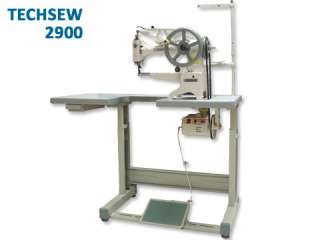 Techsew 2900 Leather Patching Machine   Industrial Sewing Machine 