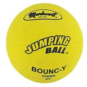  Markwort Jumping Ball Rubber Hi Bounce Balls YELLOW 7.25 