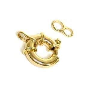 Dream Catch Bolt Ring 14K Gold Chain Clasps 