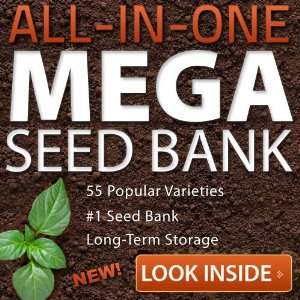  Mega Seed Bank (Survival)   100% Non Hybrid & Non GMO Seed 