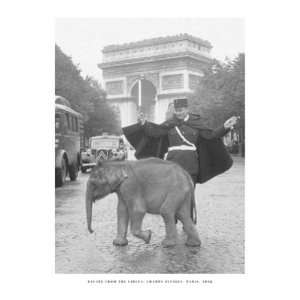   The Circus, Champs Elysees, Paris, 1956 Poster Print