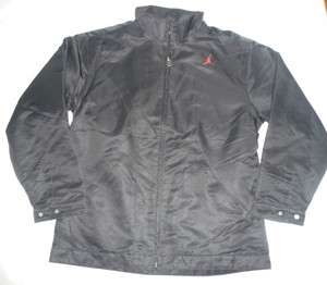 AIR JORDAN NIKE Black Jacket Lined Size XL 20 YOUTH  