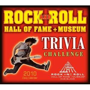  Rock & Roll Hall of Fame Trivia 2010 Daily Boxed Calendar 