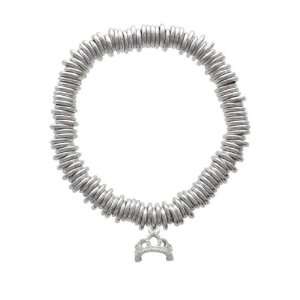   : Silver Tiara Silver Plated Charm Links Bracelet [Jewelry]: Jewelry
