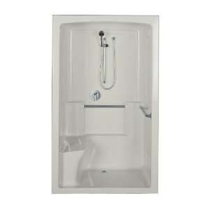   37.5D x 84H White Acrylic Shower Unit 12109 P 95: Home & Kitchen