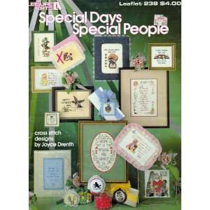  {Cross Stitch} Special Days  Special People Cross Stitch 